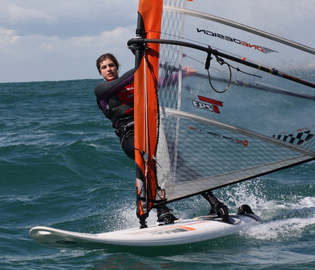 Jade Rogers in action © RYA http://www.rya.org.uk